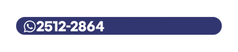WhatsApp contact banner displaying the number 2512-2864 on a dark blue gradient background with the WhatsApp icon