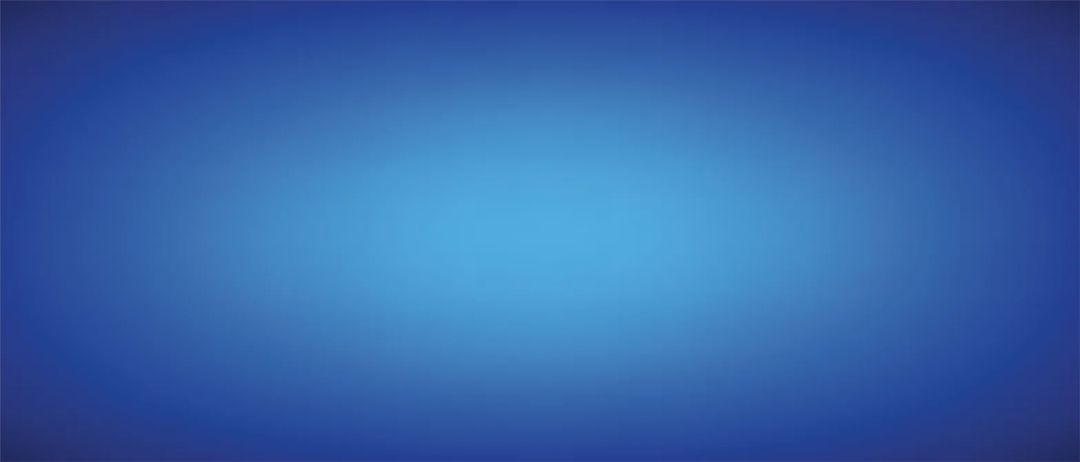 Soft blue gradient background with a lighter center fading to darker edges, an abstractBackdrop for a header or hero section